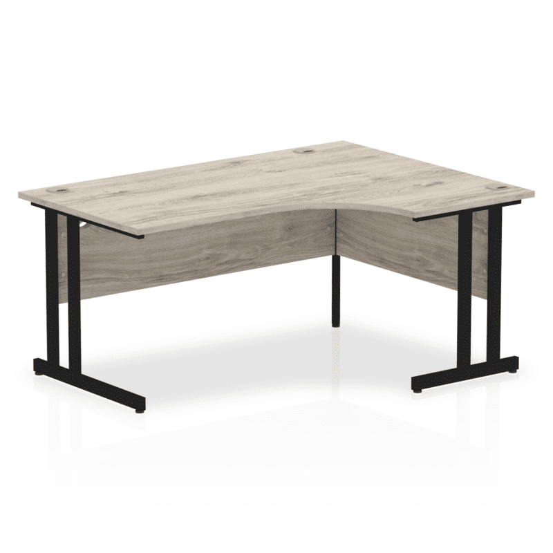 Impulse 1600mm Right Crescent Desk Cantilever Leg - Image 14