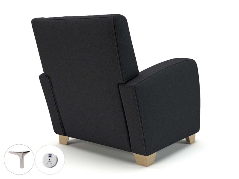 Wynne 81cm Wide Armchair in Warwick Dolly Fabric - Image 24