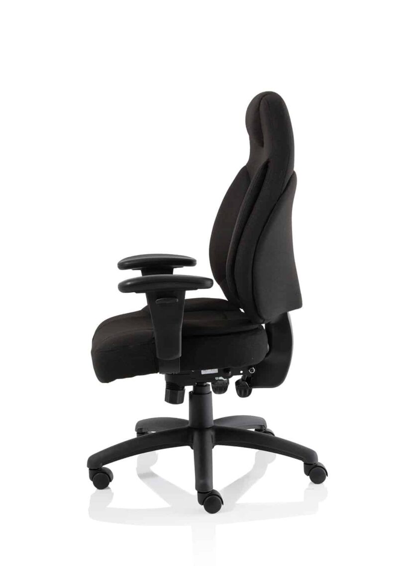 Galaxy Medium Back Task Operator Office Chair with Adjustable Arms - Image 5