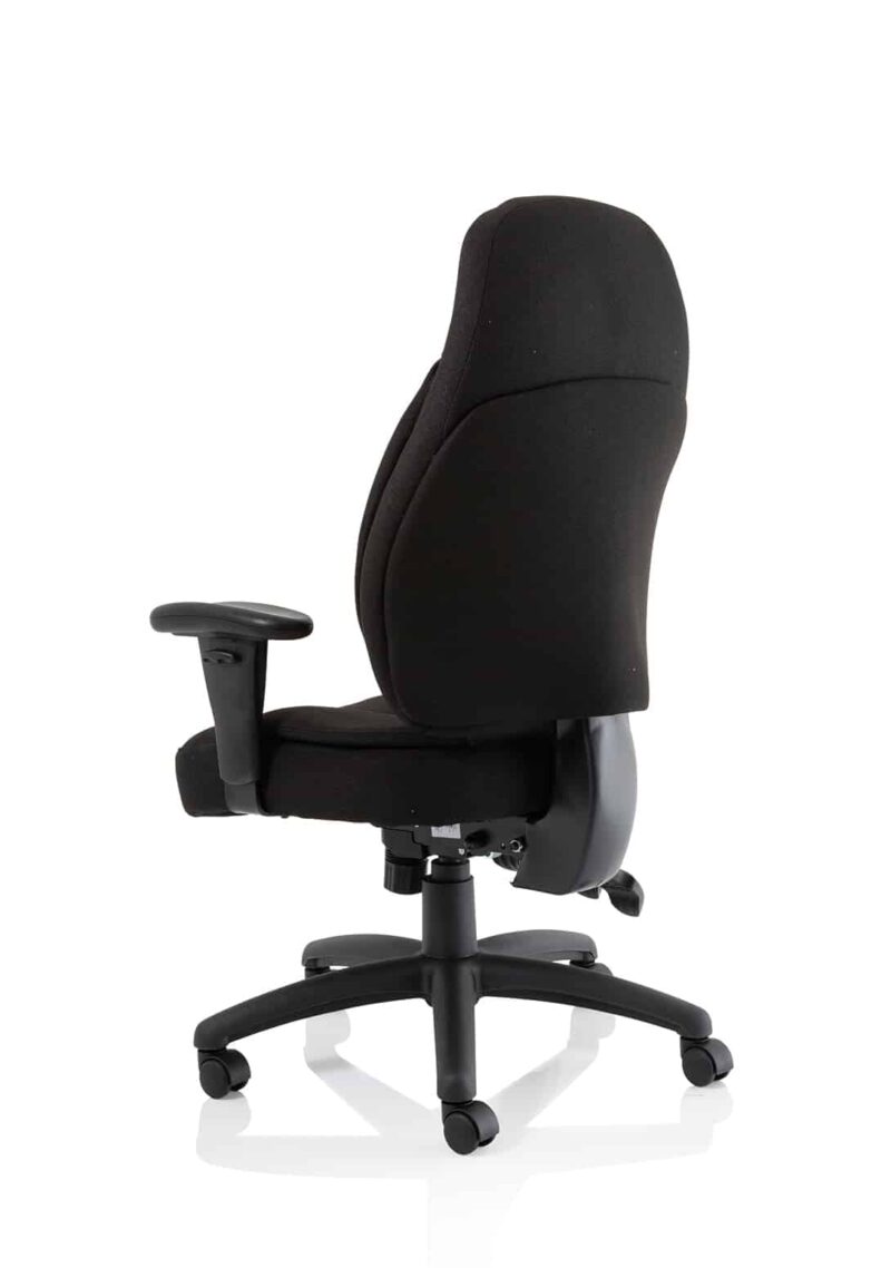 Galaxy Medium Back Task Operator Office Chair with Adjustable Arms - Image 6