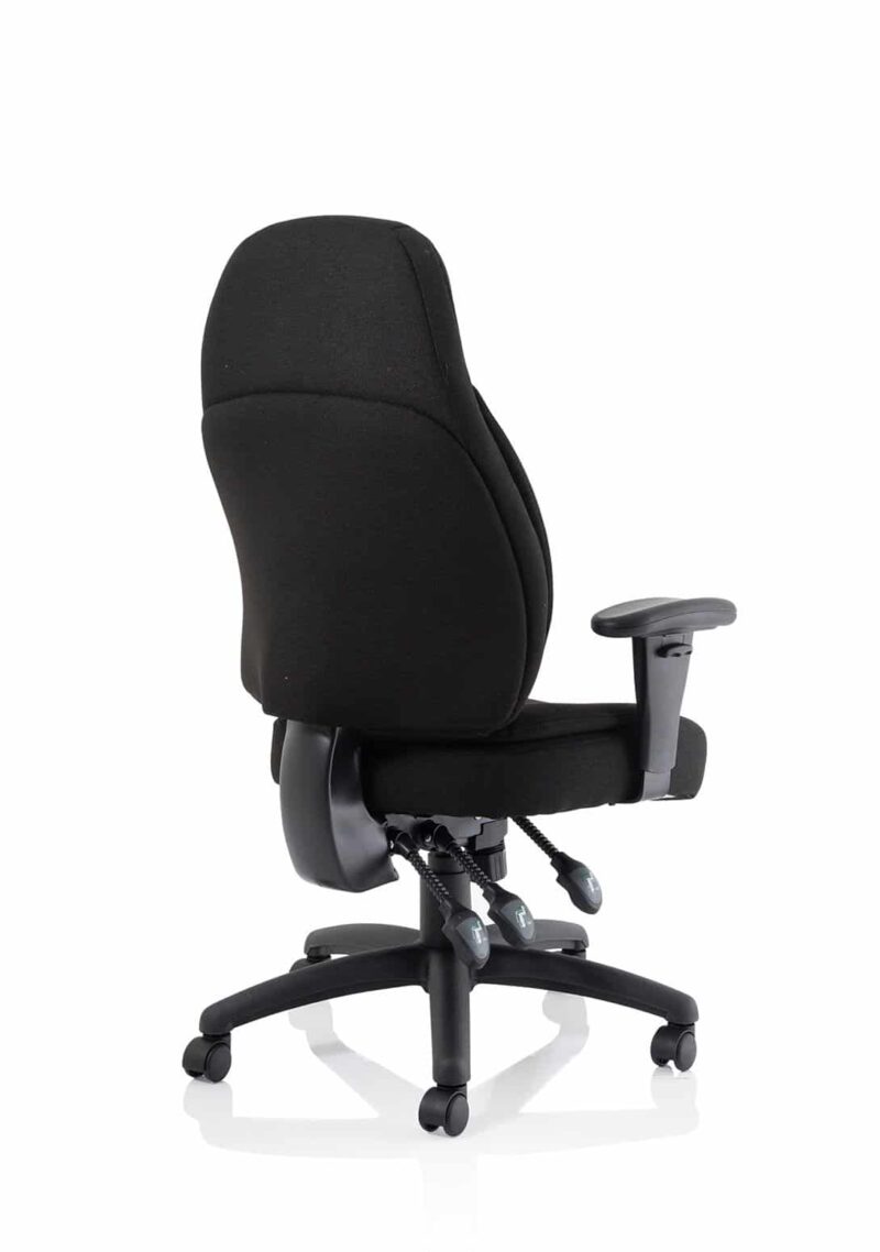 Galaxy Medium Back Task Operator Office Chair with Adjustable Arms - Image 8