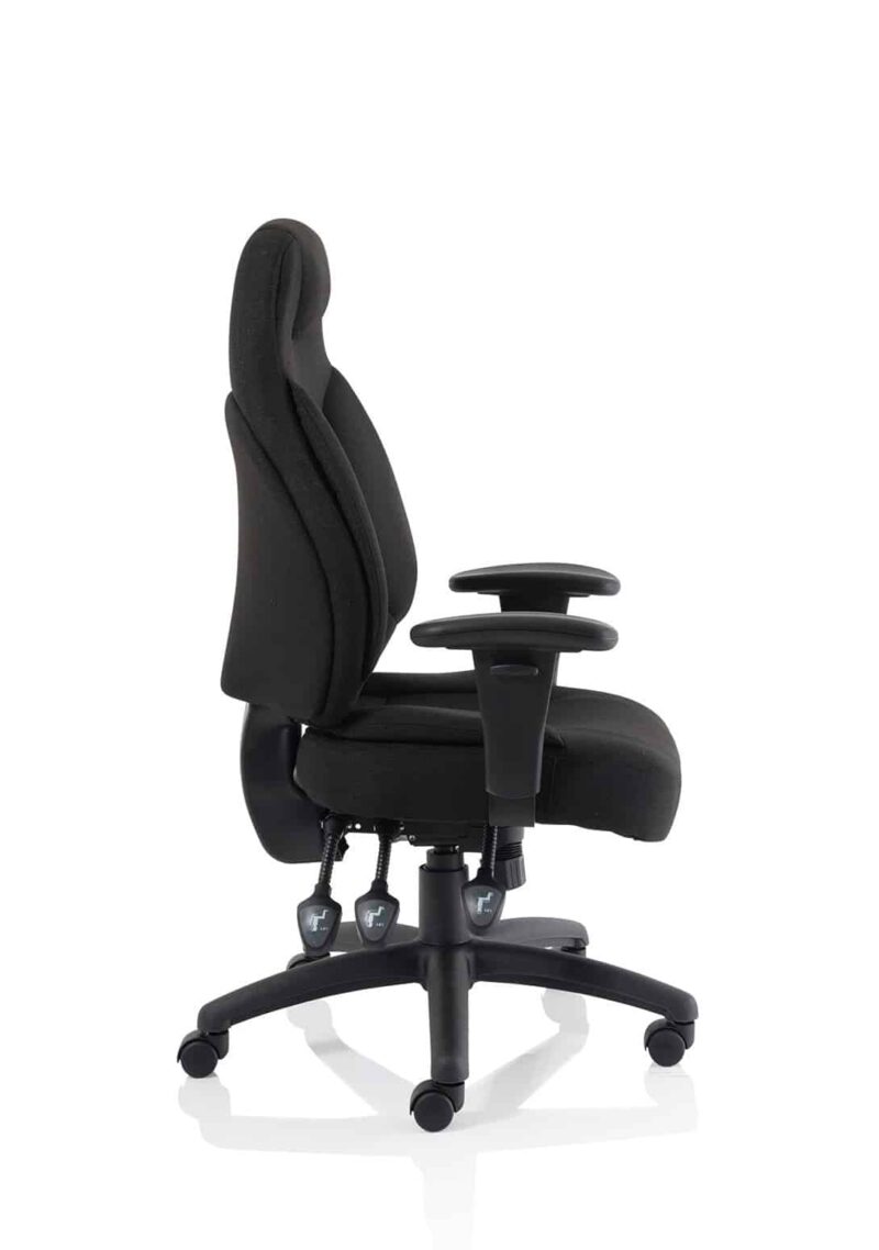 Galaxy Medium Back Task Operator Office Chair with Adjustable Arms - Image 9