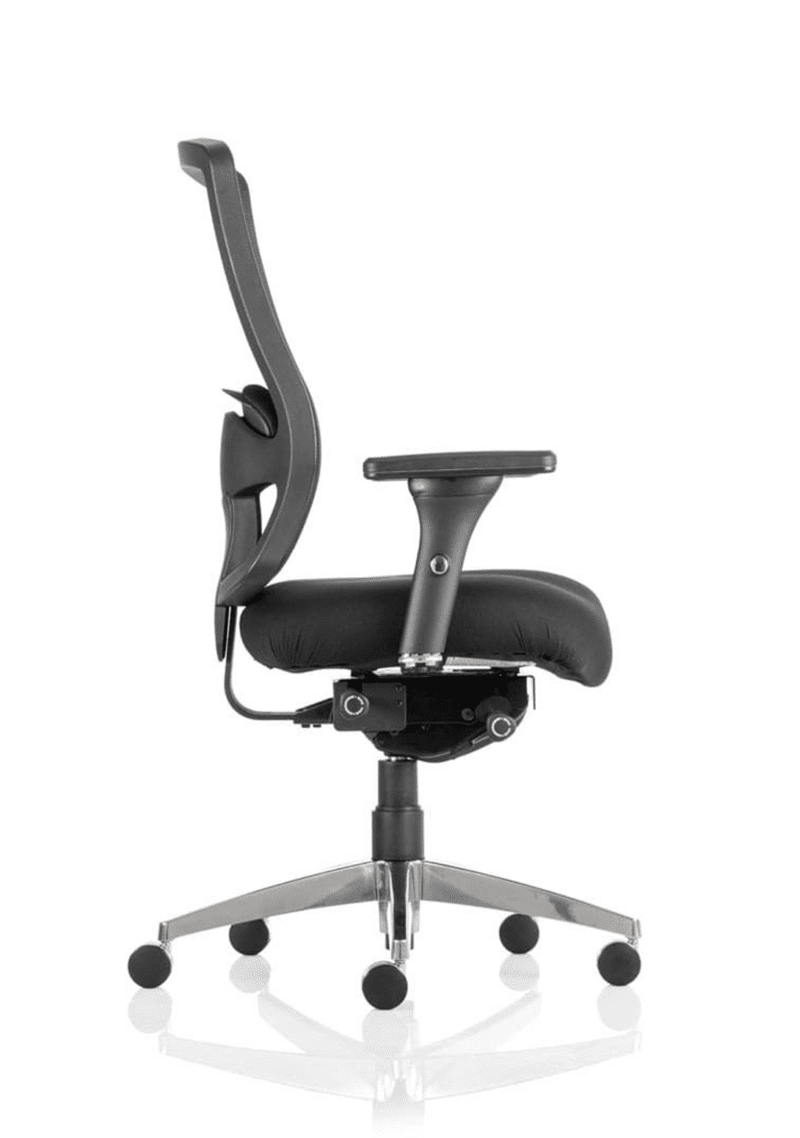 Regent High Mesh Back Task Operator Office Chair with Arms - Image 2