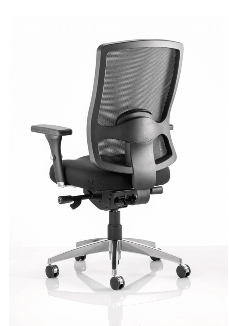 Regent High Mesh Back Task Operator Office Chair with Arms - Image 3