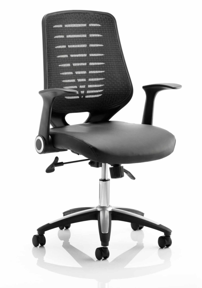OE - Relay Medium Mesh Back Task Operator Office Chair with Arms - Image 2