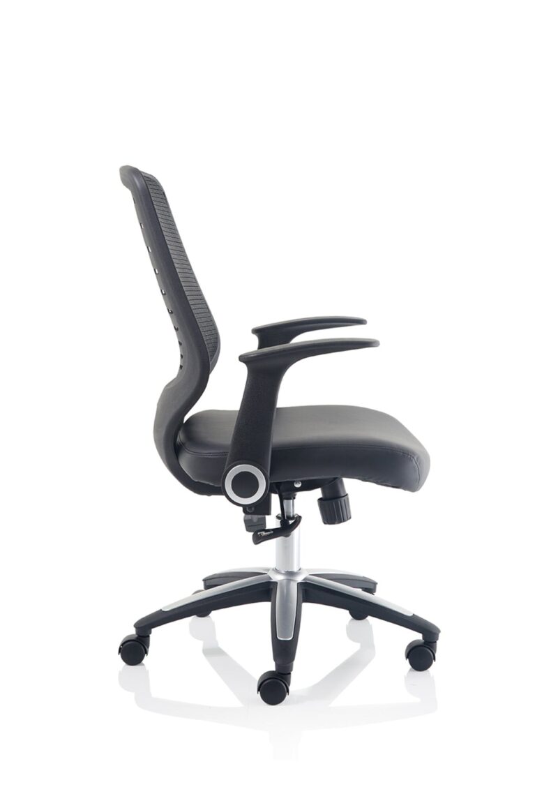 Relay Medium Mesh Back Task Operator Office Chair with Arms - Image 35