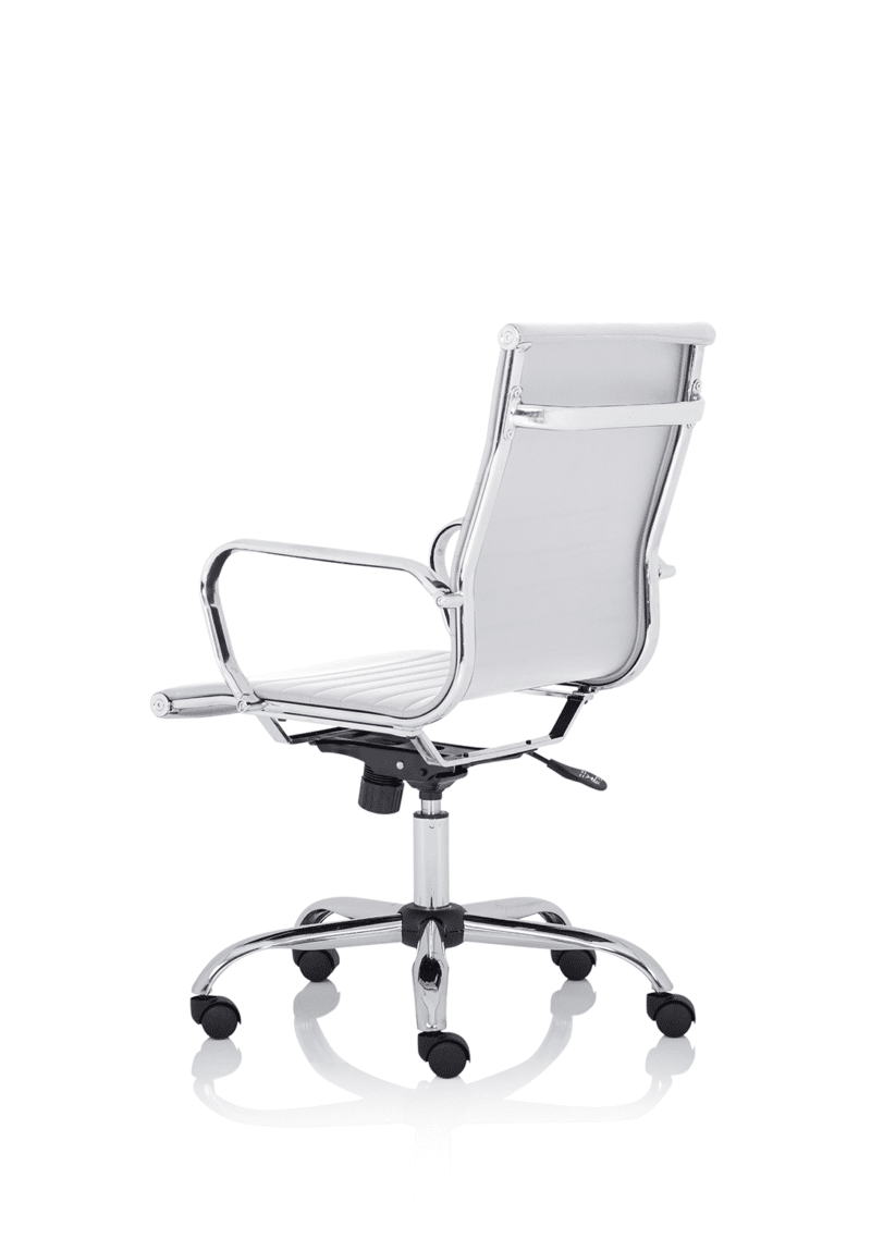 Nola Black Leather Executive Office Chair with Arms - Image 14