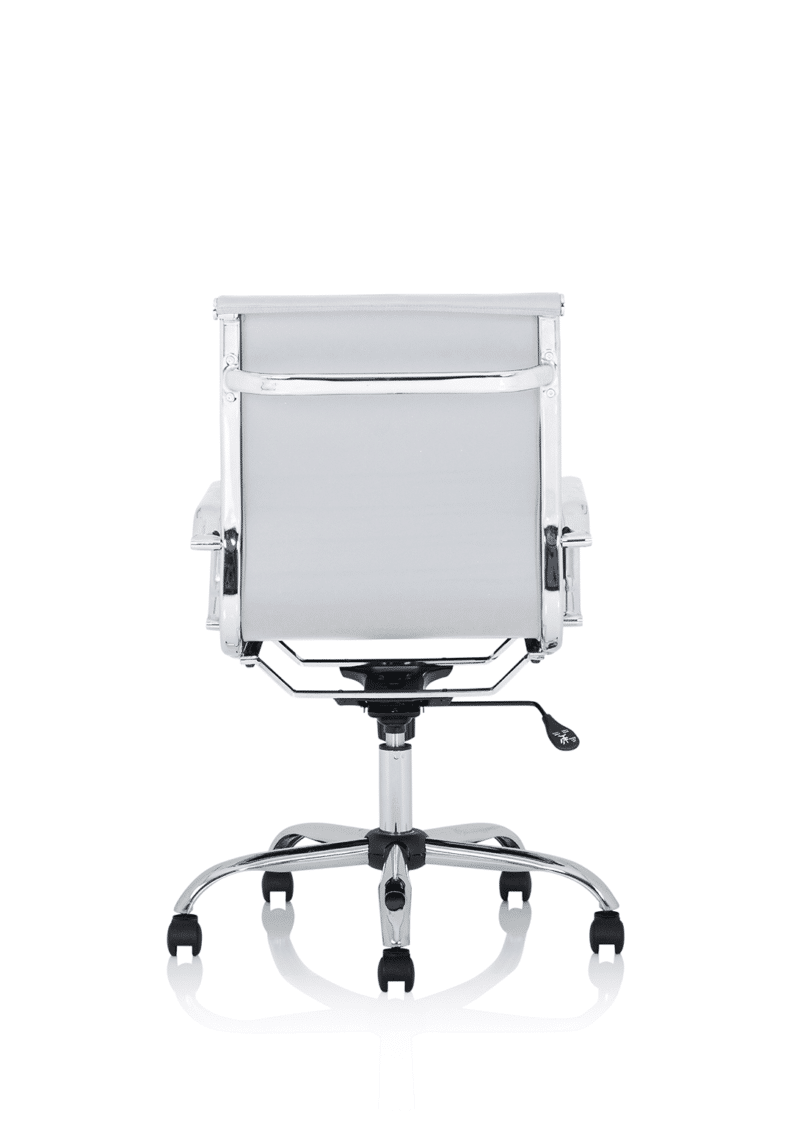 Nola Black Leather Executive Office Chair with Arms - Image 15