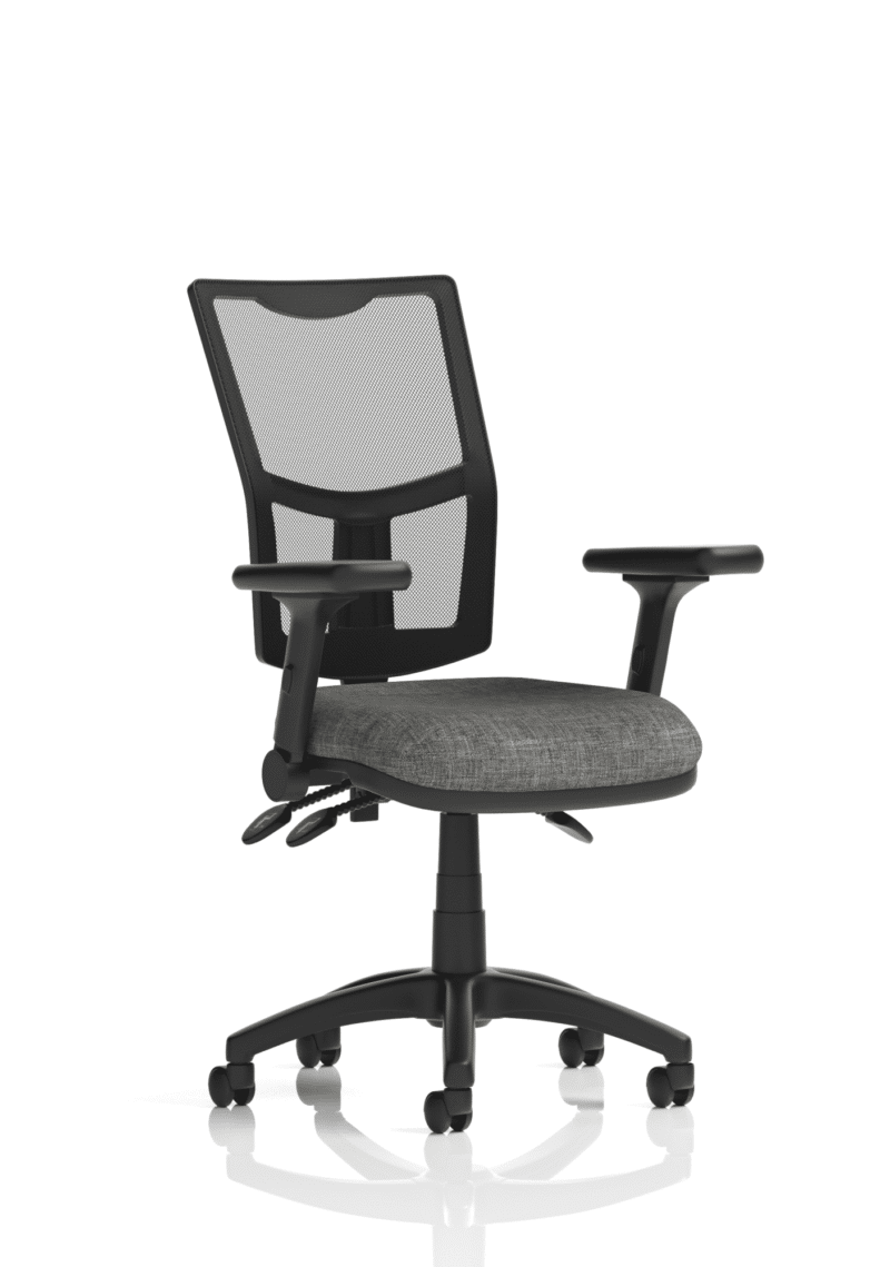 Eclipse Plus III Medium Mesh Back Task Operator Office Chair - Image 47