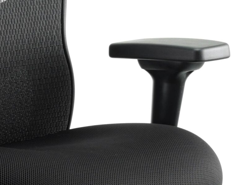 Stealth Shadow High Mesh Back Ergonomic Posture Chair with Arms - Image 18