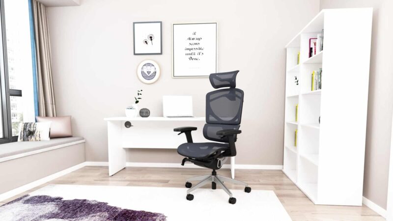 Ergo Click Plus High Back Ergonomic Posture Office Chair with Arms and Headrest - Image 17
