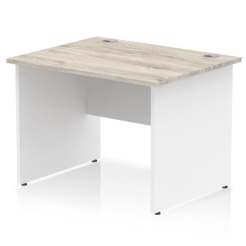 OE - Impulse 1000mm Straight Desk Panel End Leg Two Tone - Image 2