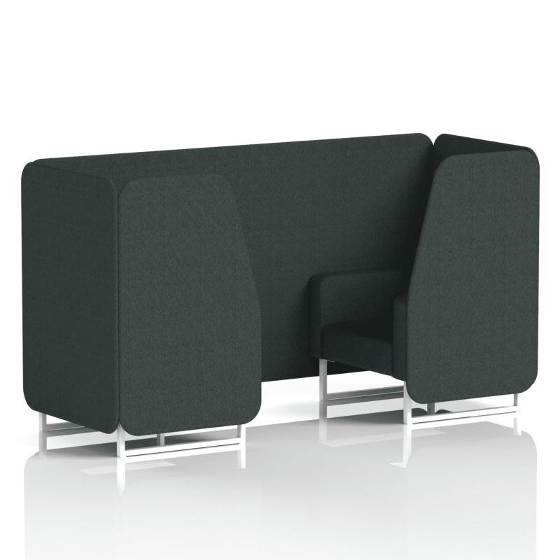 Brixworth Booth With White Legs in Single Tone - Image 3
