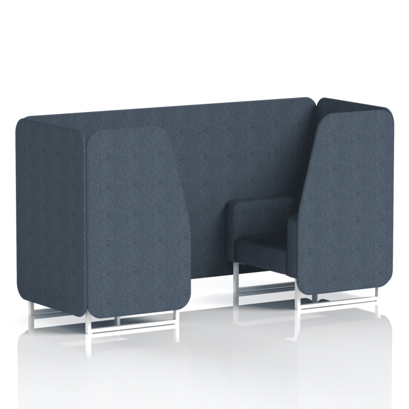 Brixworth Booth With White Legs in Single Tone - Image 4