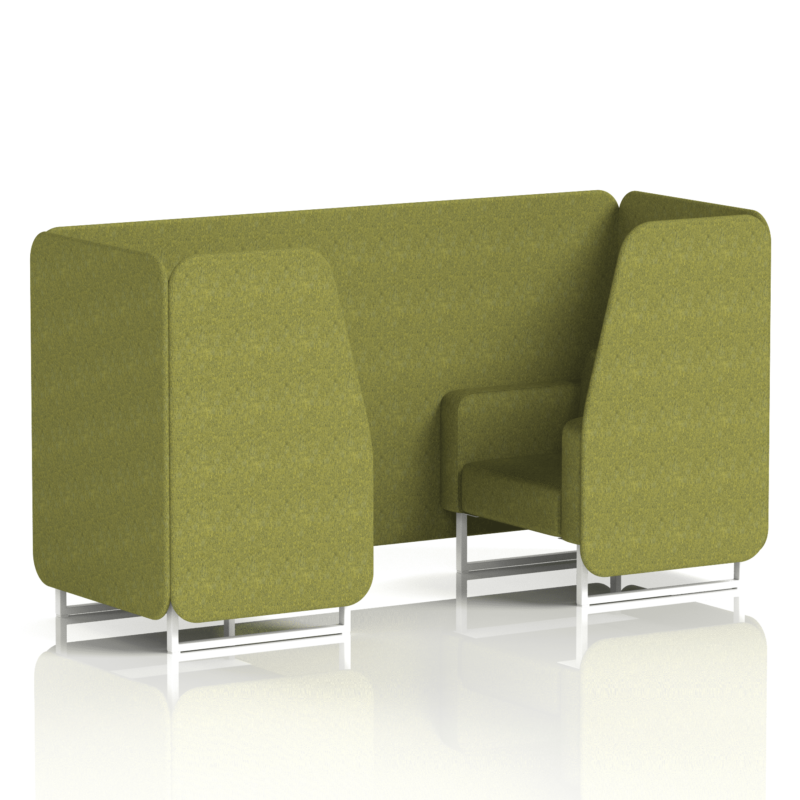 Brixworth Booth With White Legs in Single Tone - Image 5