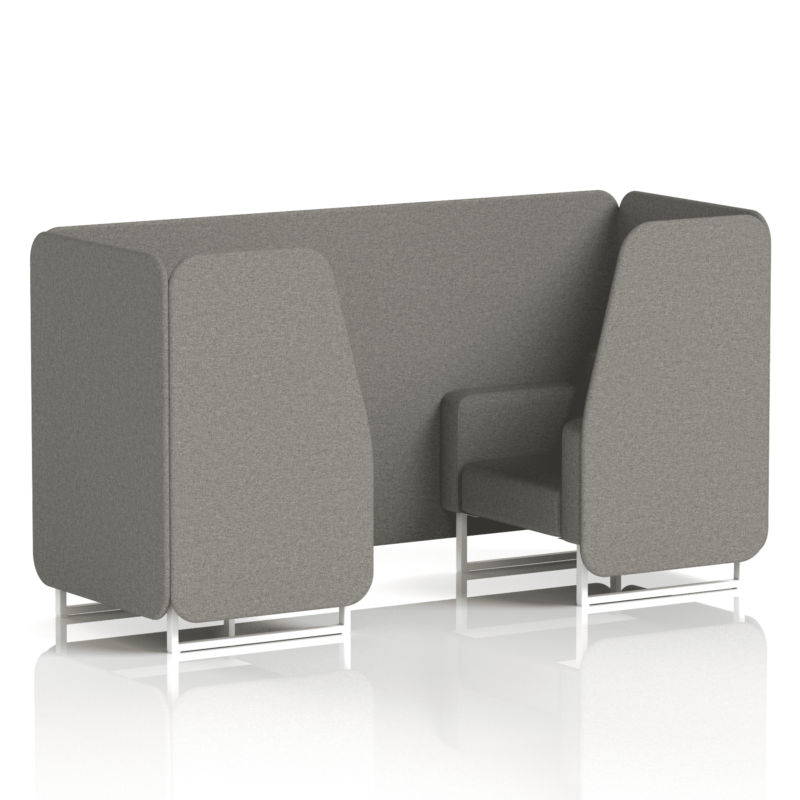 Brixworth Booth With White Legs in Single Tone - Image 10