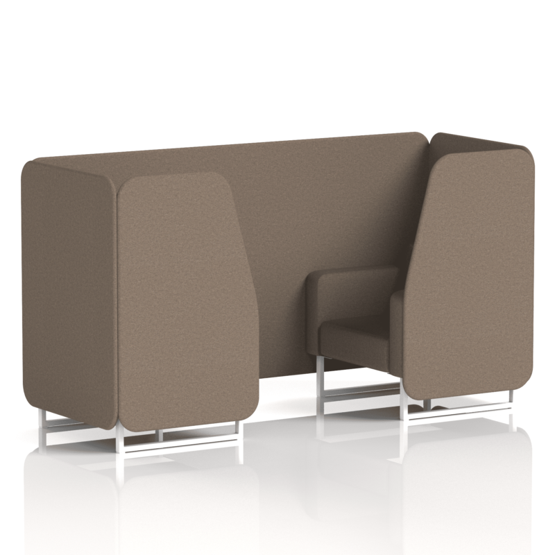 Brixworth Booth With White Legs in Single Tone - Image 12