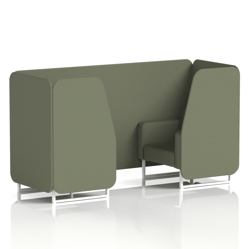 Brixworth Booth With White Legs in Single Tone - Image 14
