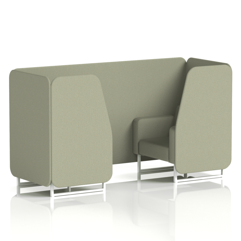 Brixworth Booth With White Legs in Single Tone - Image 15