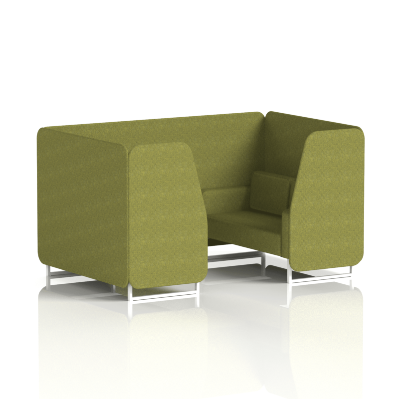 Brixworth Booth With White Legs in Single Tone - Image 34