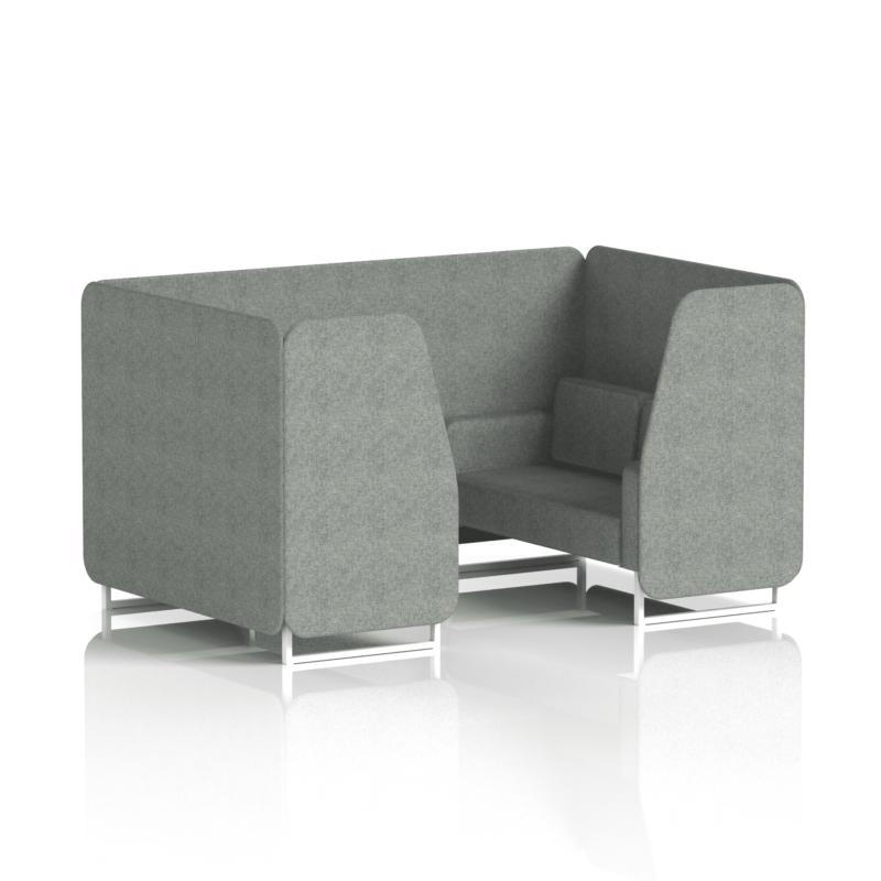 Brixworth Booth With White Legs in Single Tone - Image 35