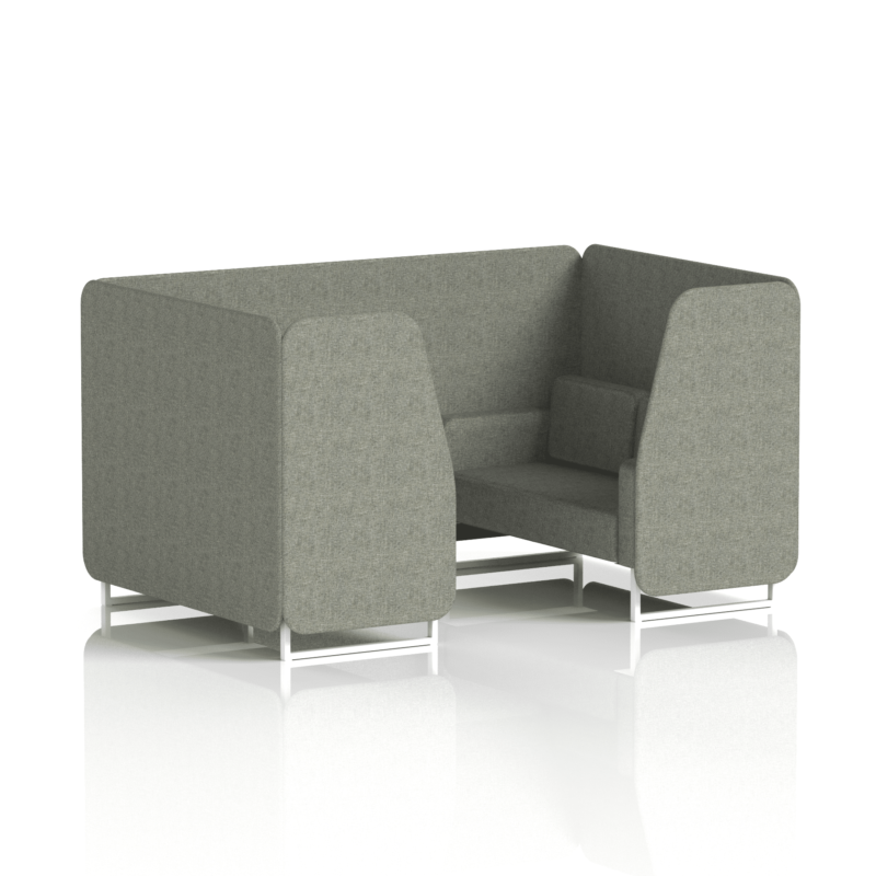 Brixworth Booth With White Legs in Single Tone - Image 36