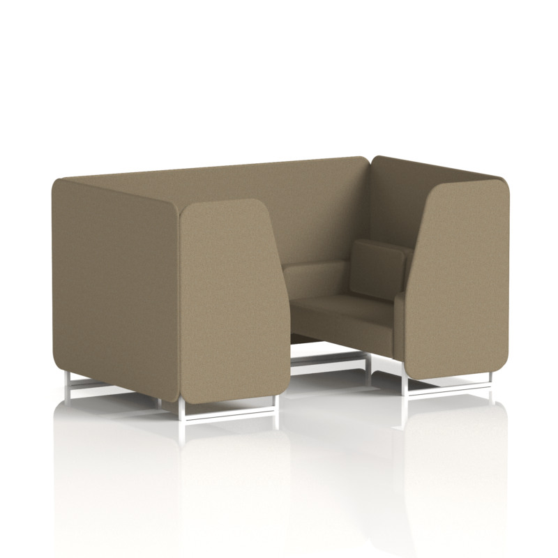 Brixworth Booth With White Legs in Single Tone - Image 43