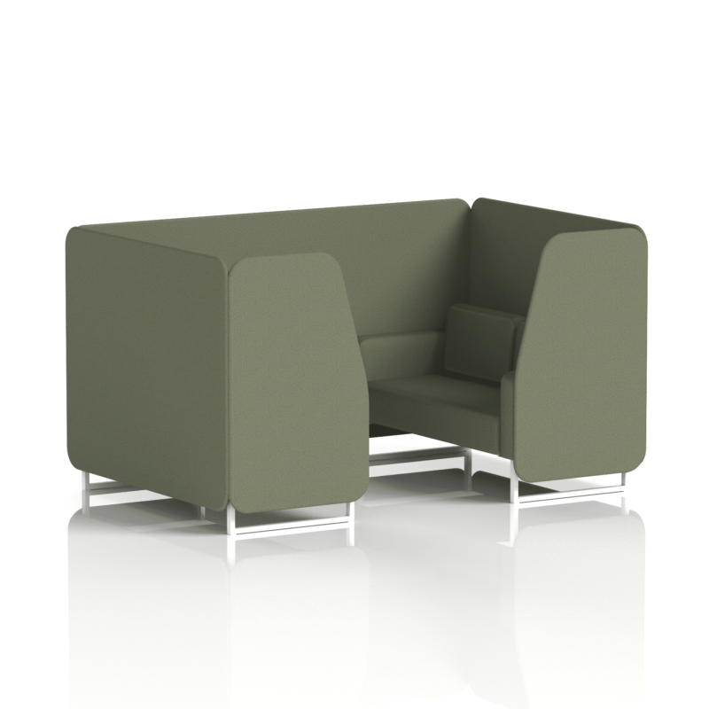Brixworth Booth With White Legs in Single Tone - Image 44