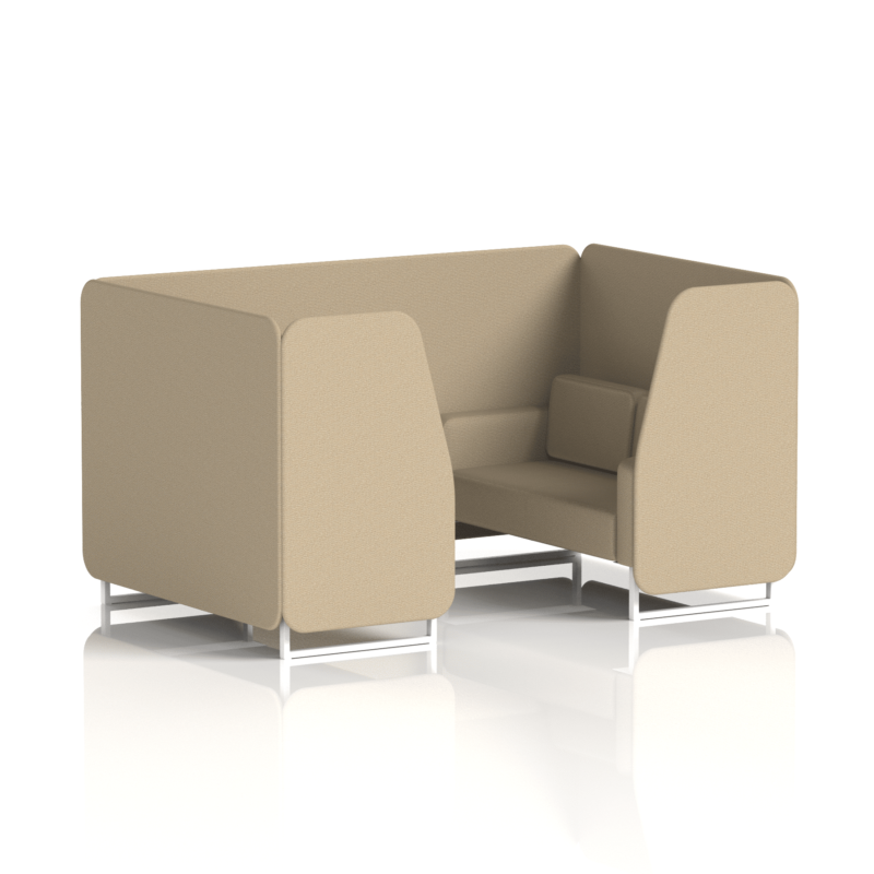 Brixworth Booth With White Legs in Single Tone - Image 47