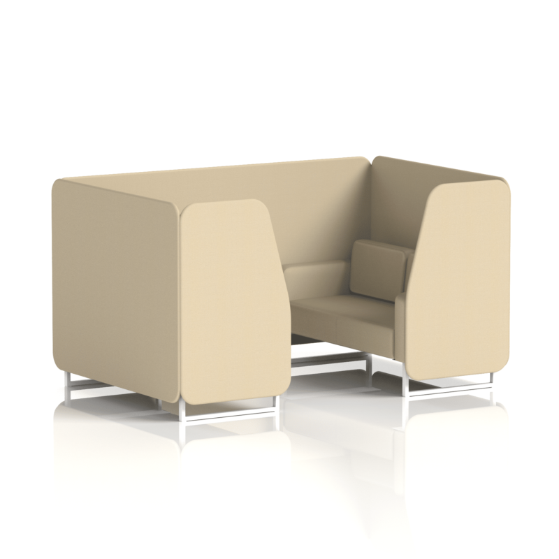 Brixworth Booth With White Legs in Single Tone - Image 60