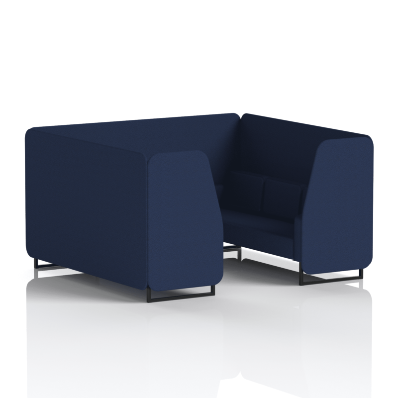 Brixworth Booth With Black Legs in Single Tone - Image 80