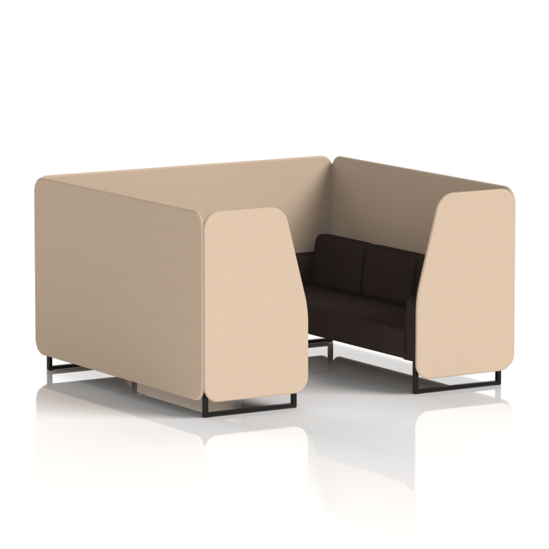 Brixworth Booth With Black Legs in Two Tone - Image 79