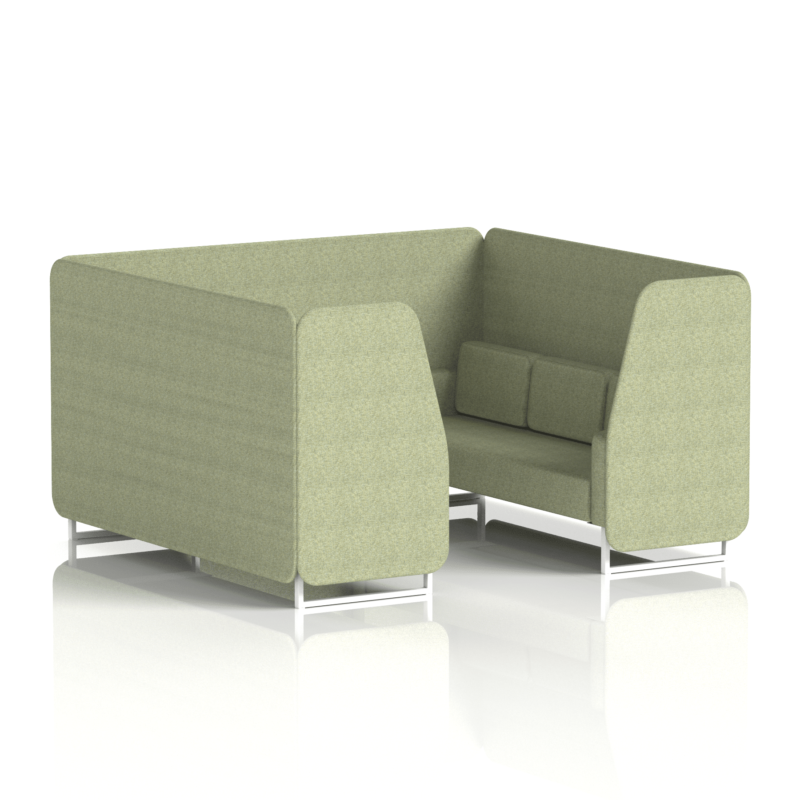 Brixworth Booth With White Legs in Single Tone - Image 61