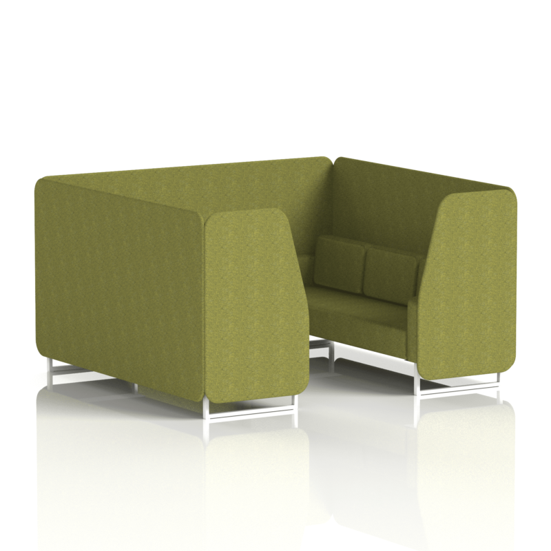 Brixworth Booth With White Legs in Single Tone - Image 64