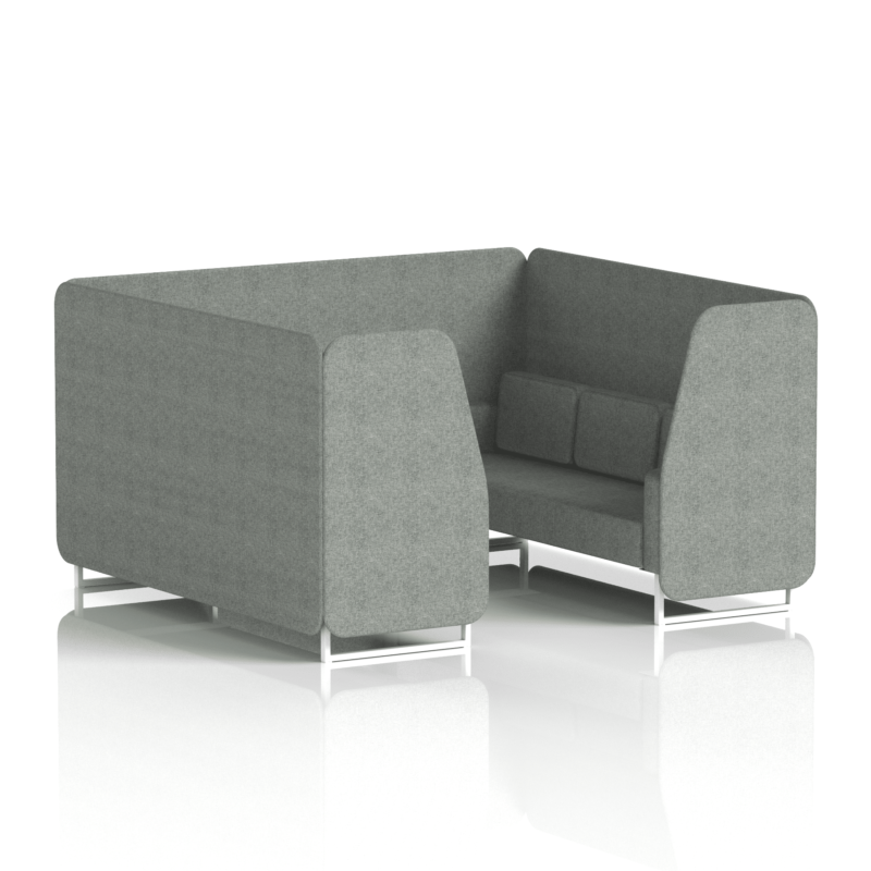 Brixworth Booth With White Legs in Single Tone - Image 65