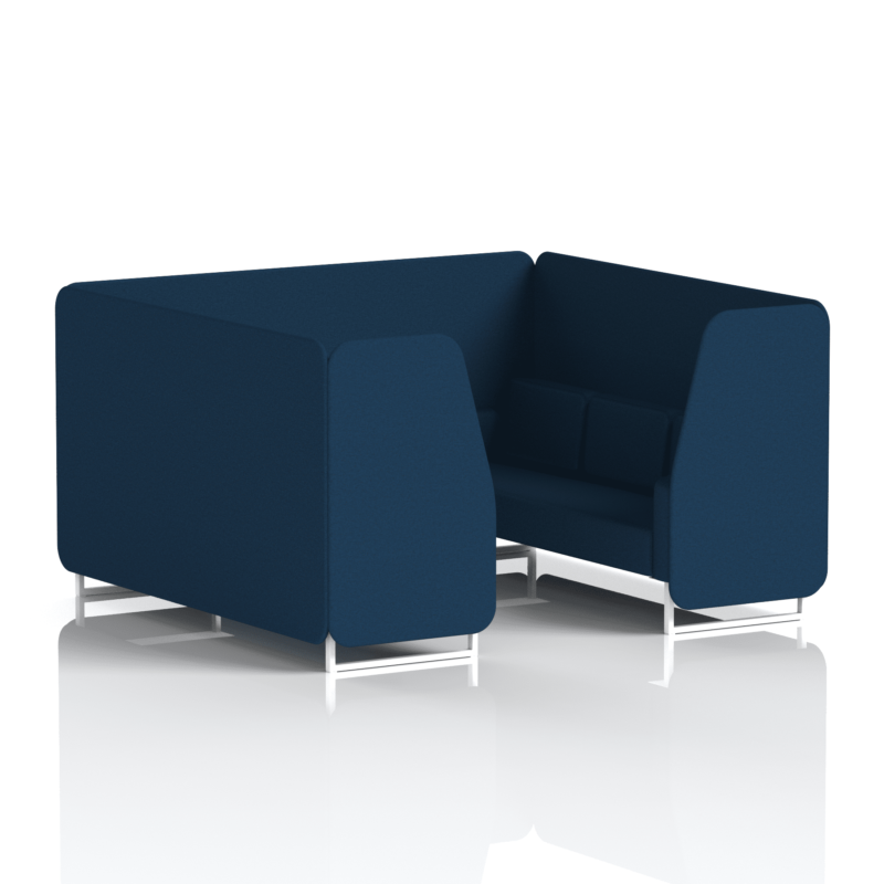 Brixworth Booth With White Legs in Single Tone - Image 68