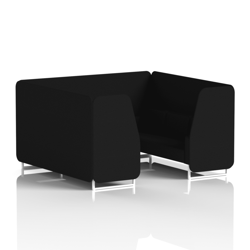 Brixworth Booth With White Legs in Single Tone - Image 69