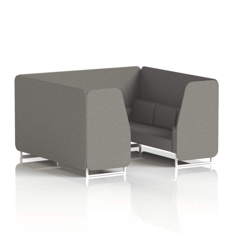 Brixworth Booth With White Legs in Single Tone - Image 70