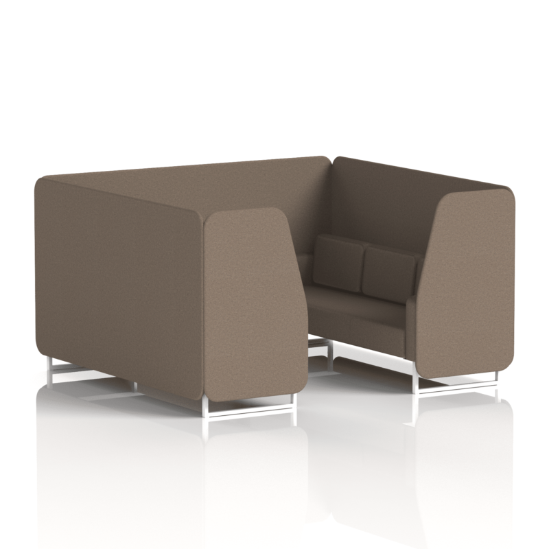Brixworth Booth With White Legs in Single Tone - Image 72