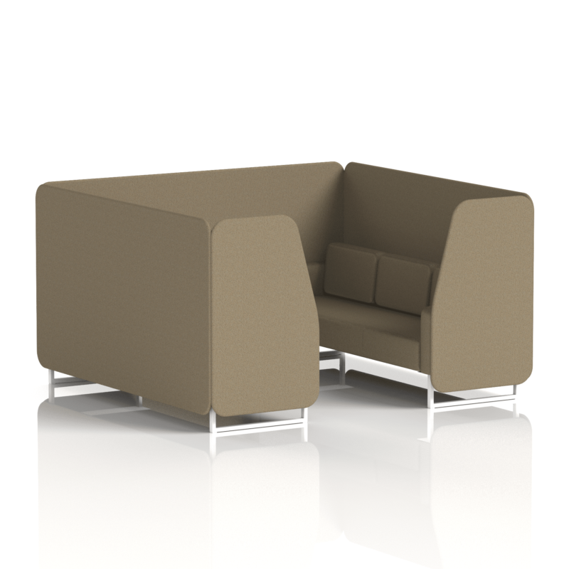 Brixworth Booth With White Legs in Single Tone - Image 73