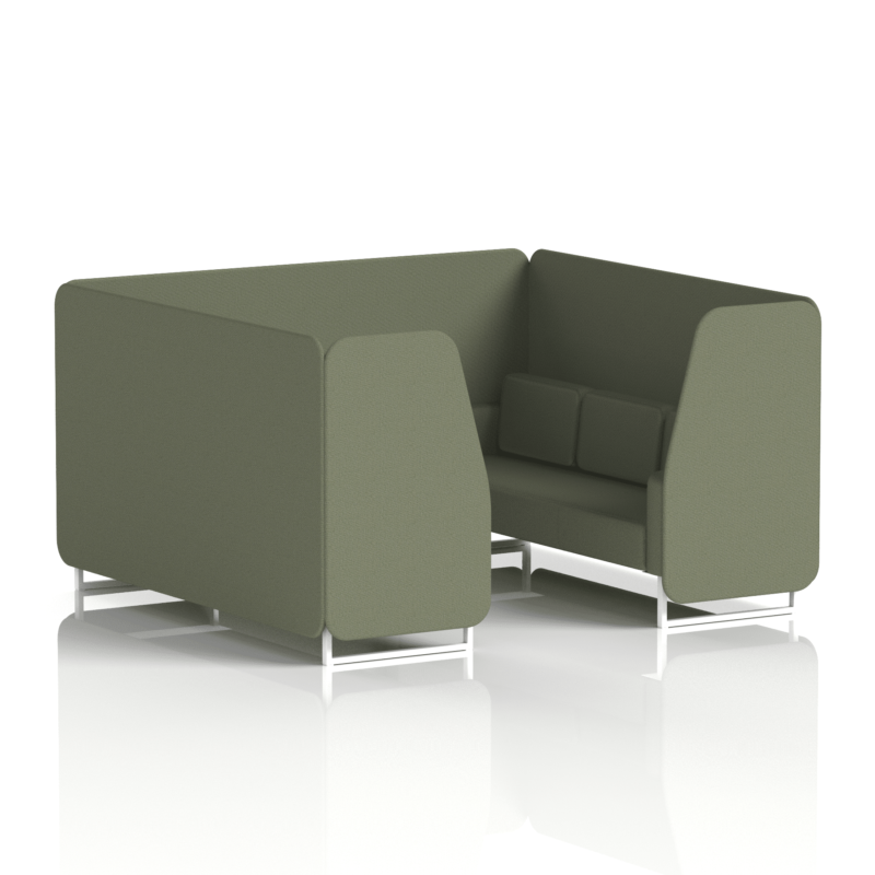 Brixworth Booth With White Legs in Single Tone - Image 74