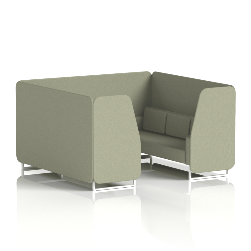 Brixworth Booth With White Legs in Single Tone - Image 75