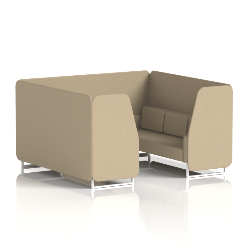 Brixworth Booth With White Legs in Single Tone - Image 77