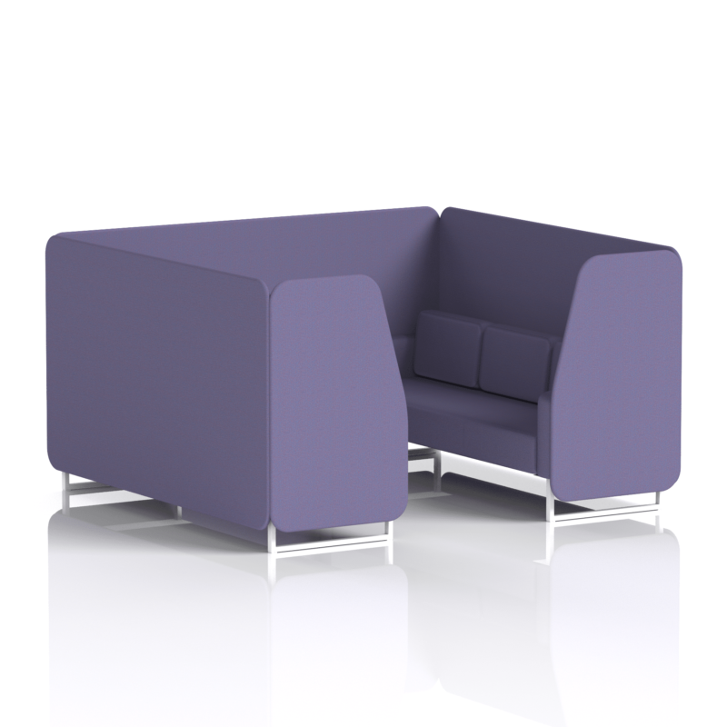 Brixworth Booth With White Legs in Single Tone - Image 82