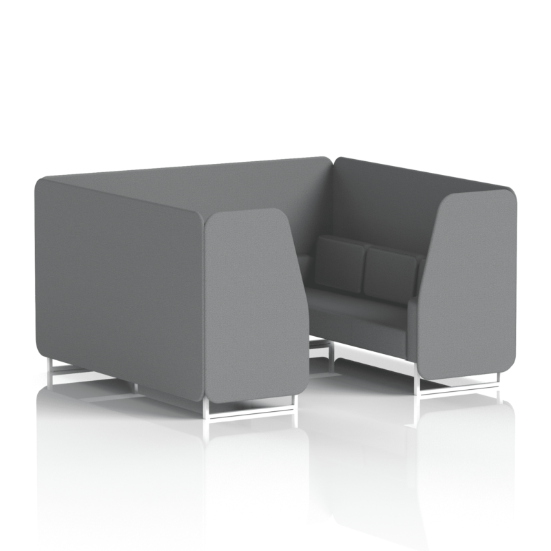 Brixworth Booth With White Legs in Single Tone - Image 83