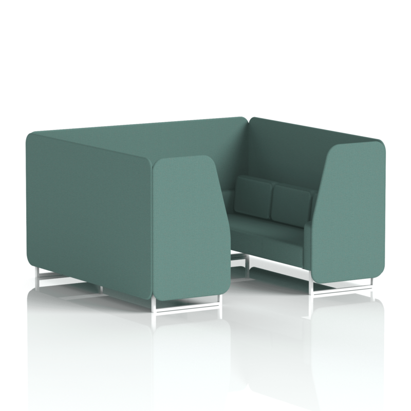 Brixworth Booth With White Legs in Single Tone - Image 85