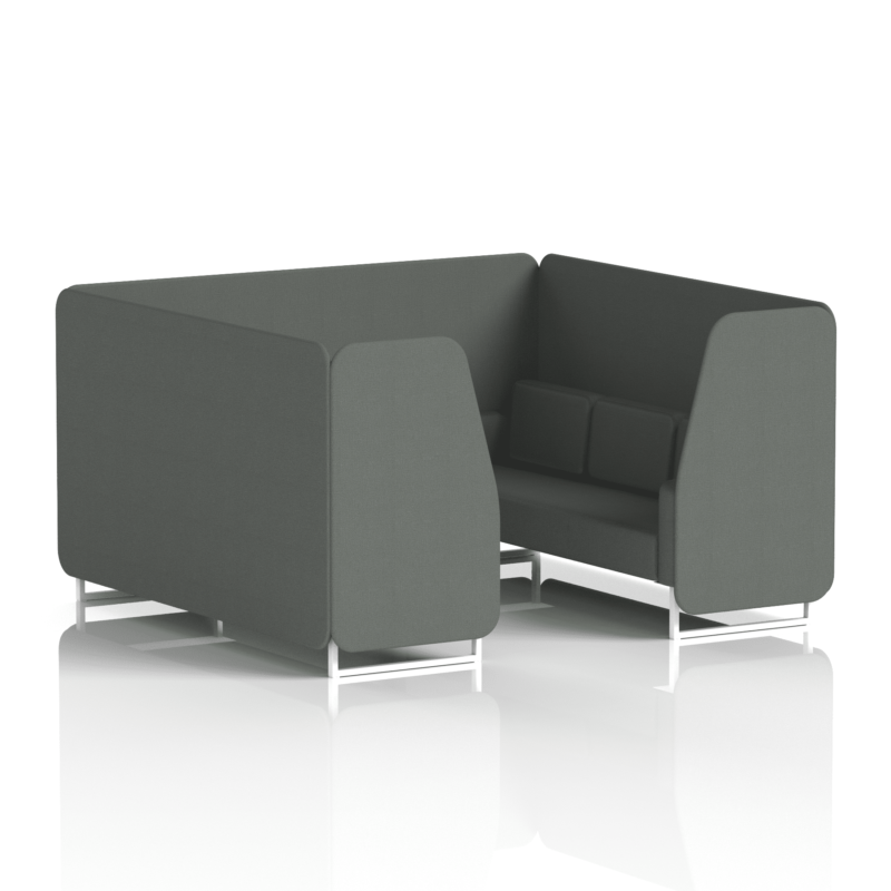 Brixworth Booth With White Legs in Single Tone - Image 86