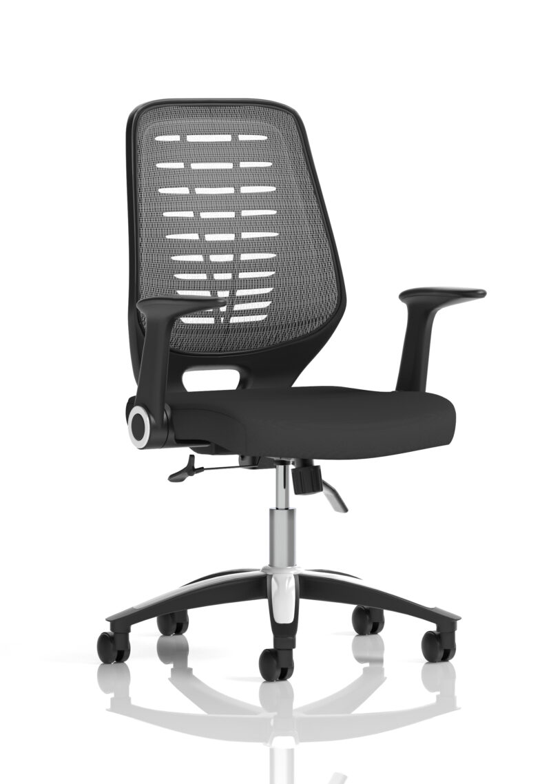 OE - Relay Medium Mesh Back Task Operator Office Chair with Arms - Image 3