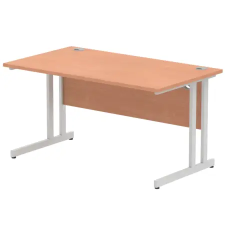 OE - Impulse 1400mm Straight Desk Cantilever Leg