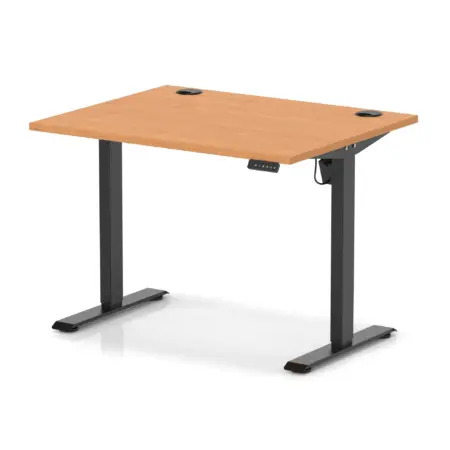 OE - Air Lite Height Adjustable Desk With Cable Ports